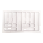 Wkład na sztućce do szuflady 90 biały 835x490 organizer