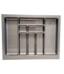Wkład na sztućce do szuflady 70 szary metalik 635x490 organizer