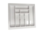 Wkład na sztućce do szuflady 70 biały 635x490