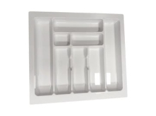 Wkład na sztućce do szuflady 70 biały 635x490