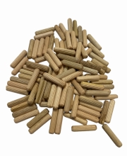 Kołki meblowe drewniane Ø8 x 35mm 100szt.