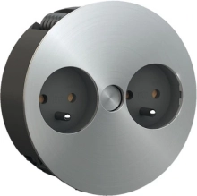 Bachmann Twist gniazdo do blatu inox wpuszczane do płyty