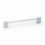 Uchwyt meblowy C-5149 L-160 chrom + biały