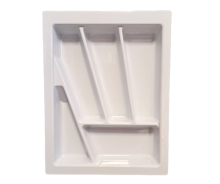 Wkład na sztućce do szuflady 40 Verso biały