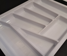 Wkład na sztućce do szuflady Verso 60 biały