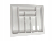 Wkład na sztućce do szuflady 60 biały 535x490 organizer